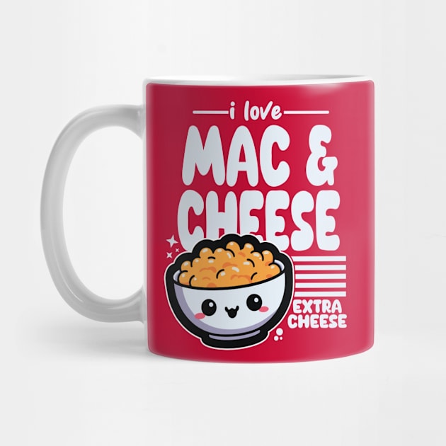 Kawaii Macaroni Cheese Lovers by hippohost